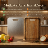 Mutfakly Saplı Paslanmaz Çelik Kesme Tahtası