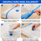 Travelly Vakumlu Valiz Torbası Seti